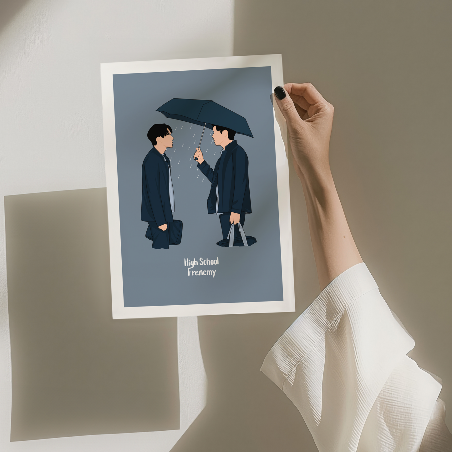 High School Frenemy - BL Fanart Print | Sky Nani | Thai bl merch