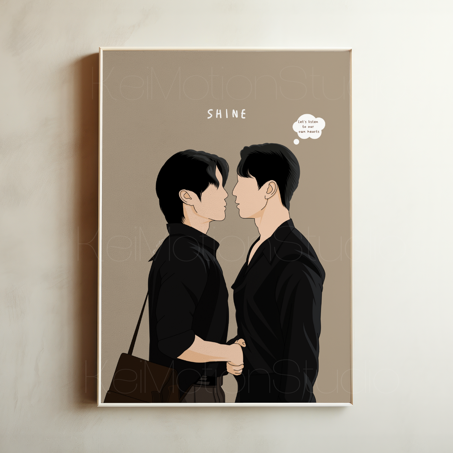SHINE The Series - BL Fanart Print | Krailert x Naran | Thai BL Merch