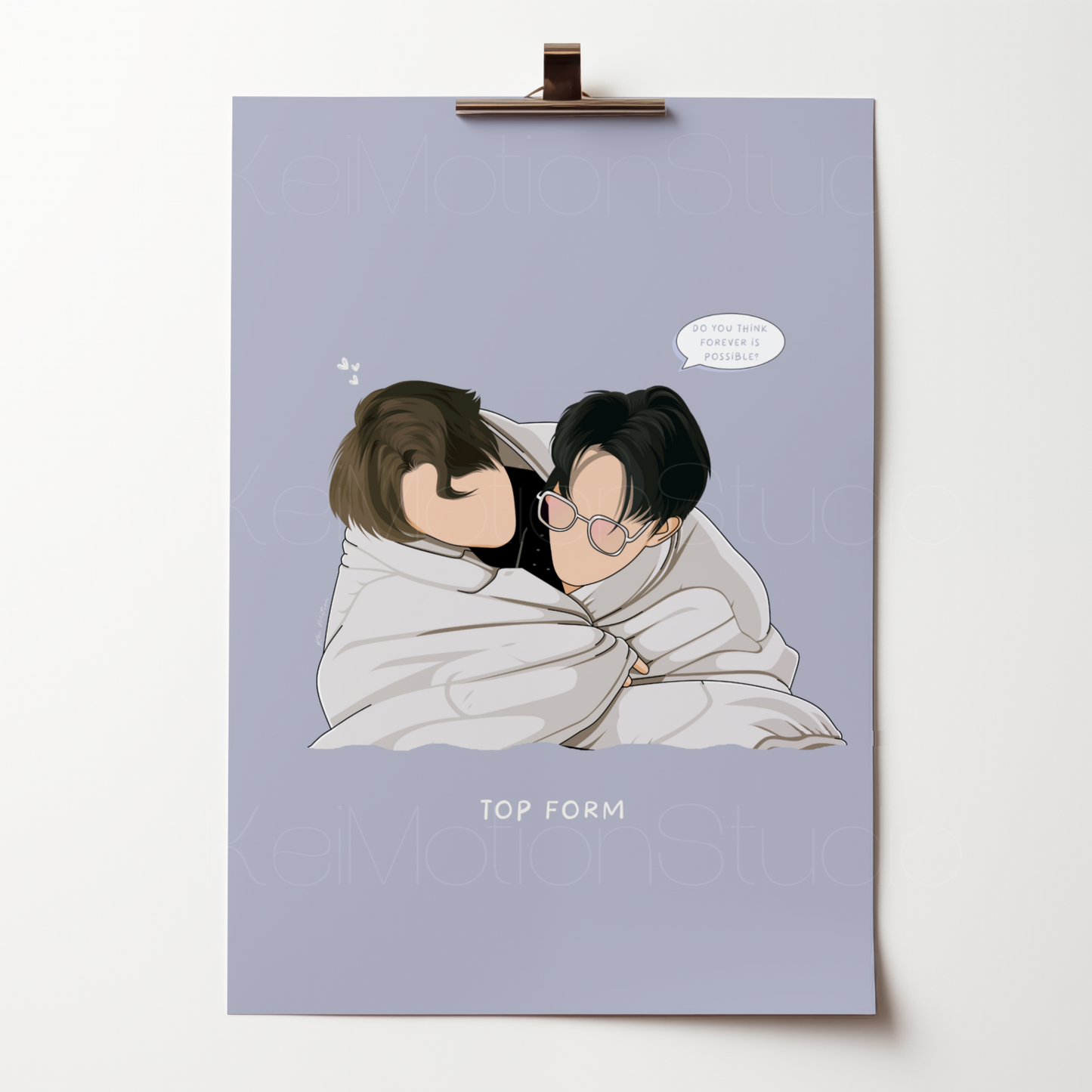 TOP FORM - BL Fanart Print | SmartBoom x Jin Akin | Thai bl merch