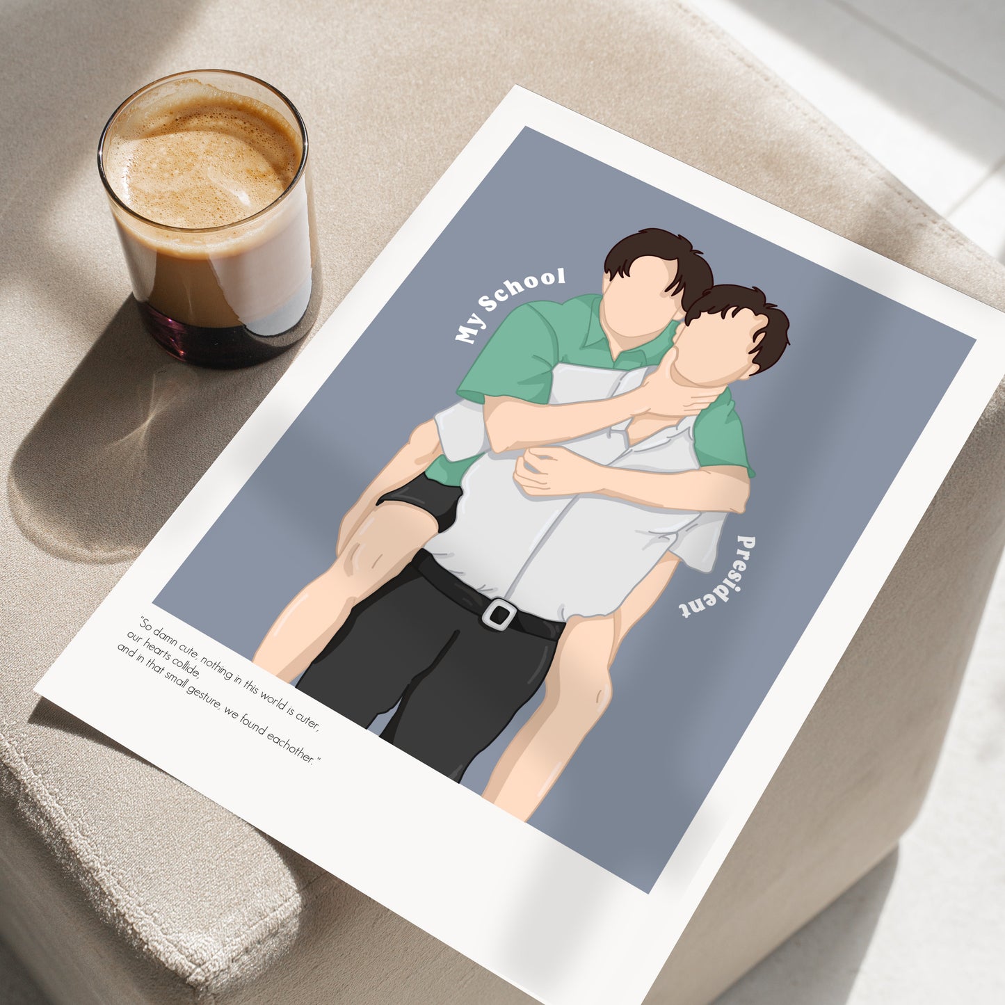 BL Fanart Poster – 'My School President' Print