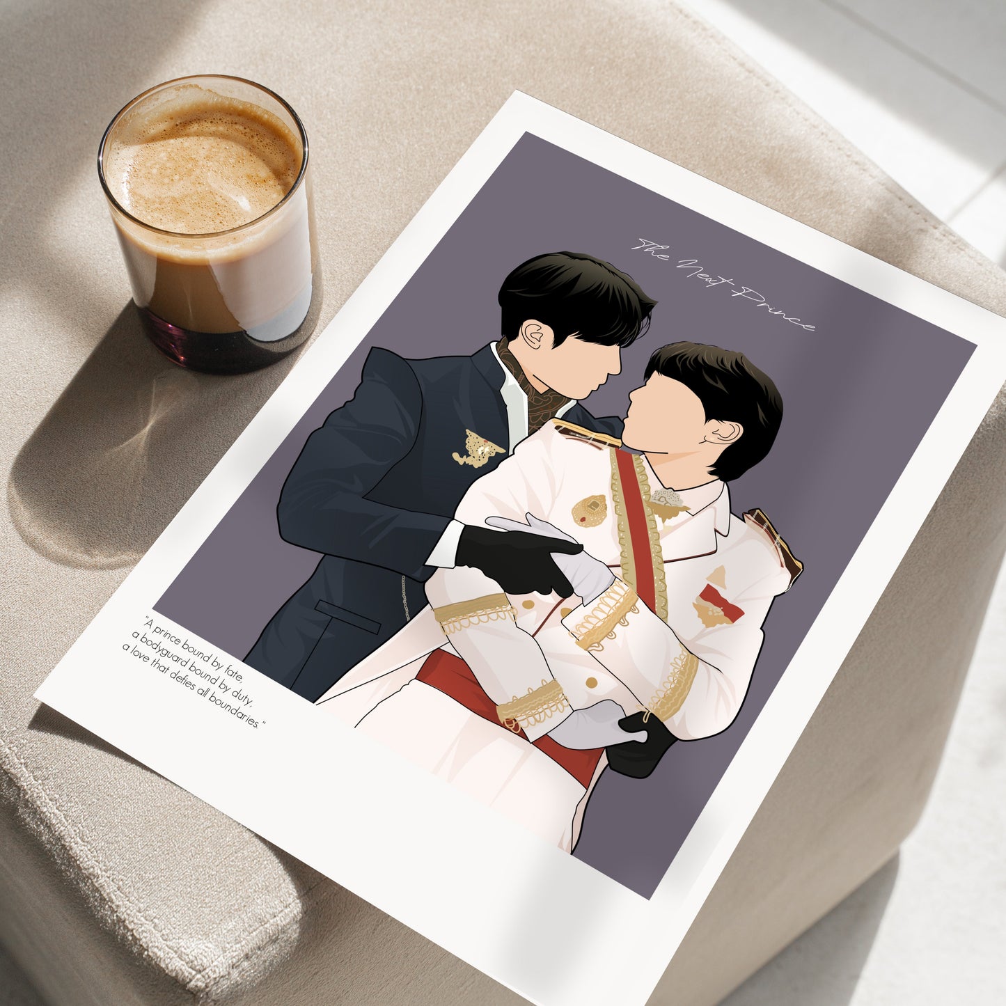BL Fanart Poster – 'The Next Prince' Print