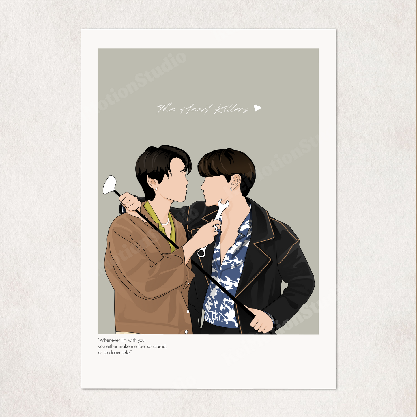 BL Fanart Poster – 'The Heart Killers' Print