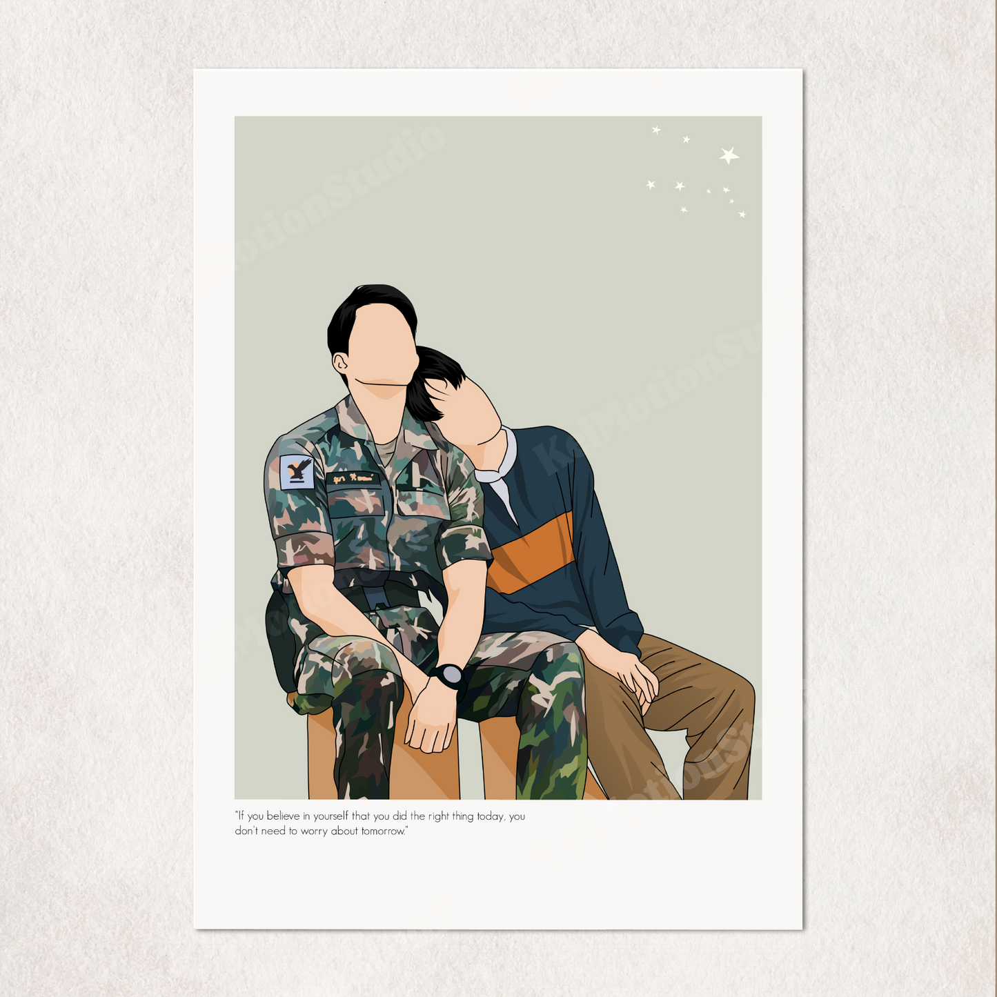 BL Fanart Poster – 'A Tale of Thousand Stars' Print
