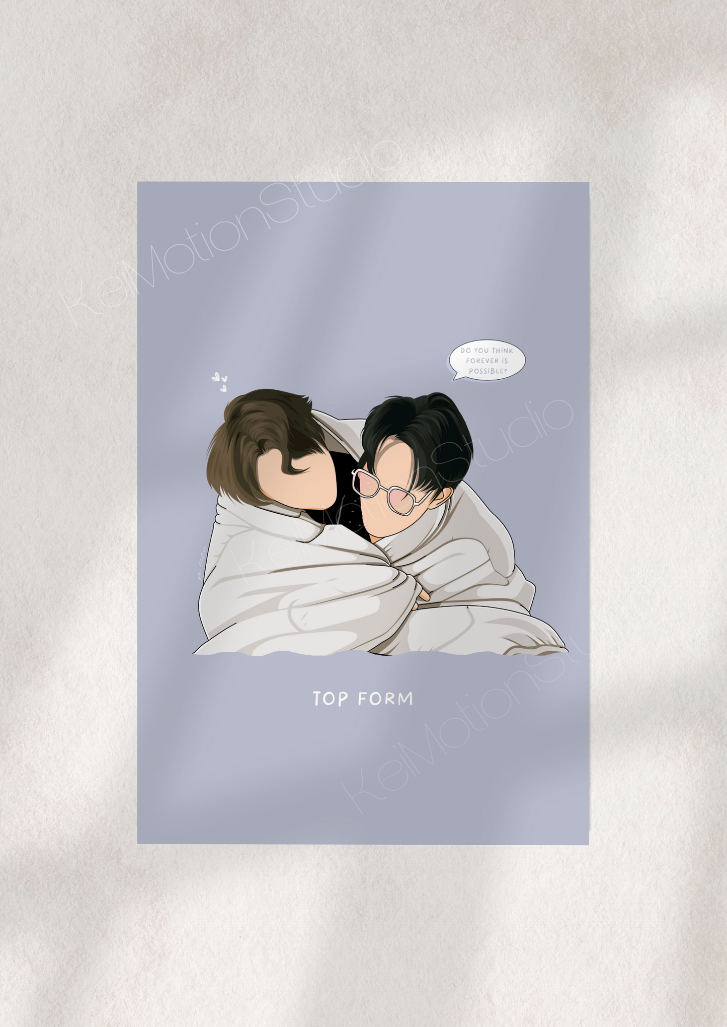 TOP FORM - BL Fanart Print | SmartBoom x Jin Akin | Thai bl merch