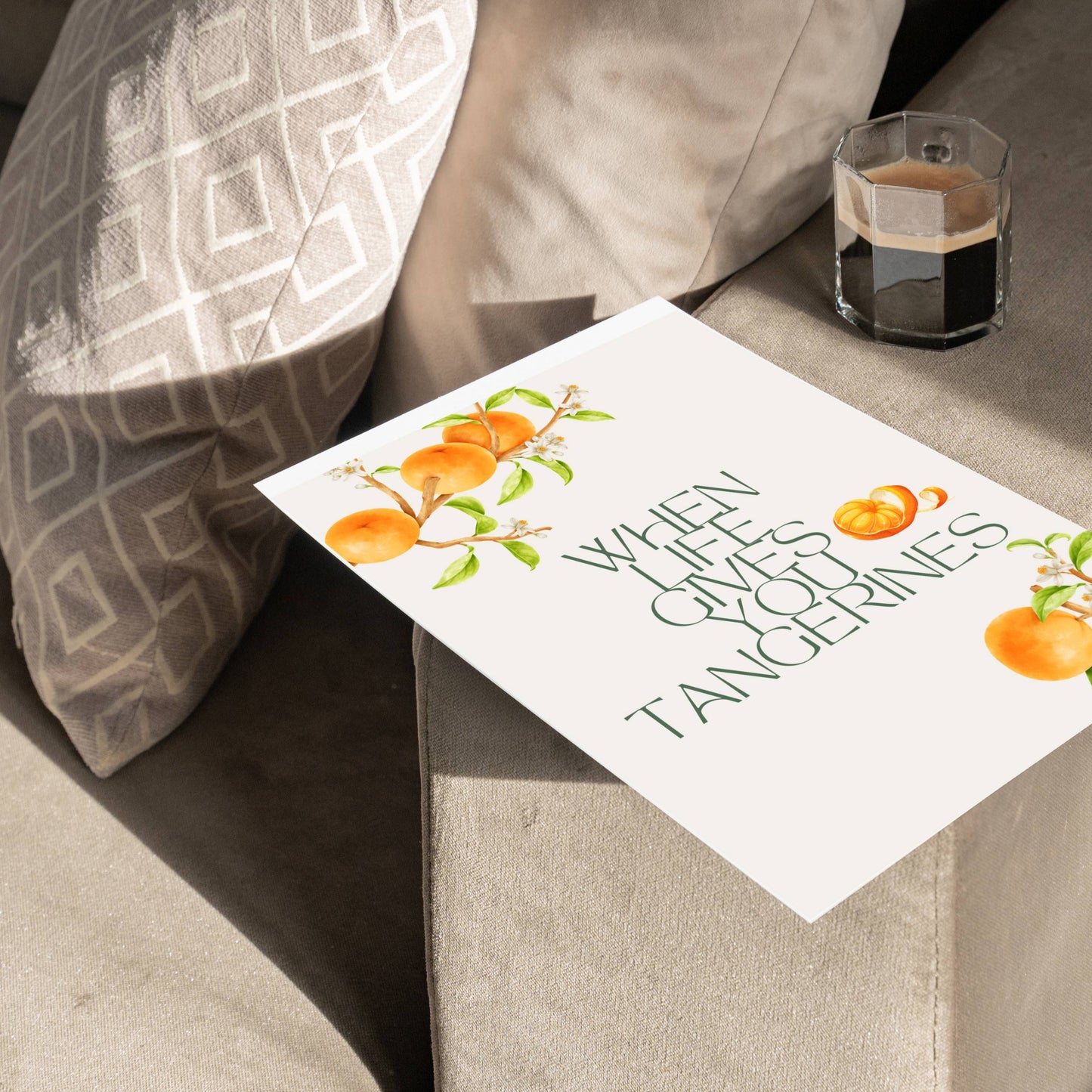 When life gives you tangerines | Kdrama Fan Art Prints