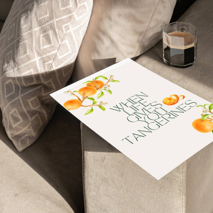 When life gives you tangerines | Kdrama Fan Art Prints