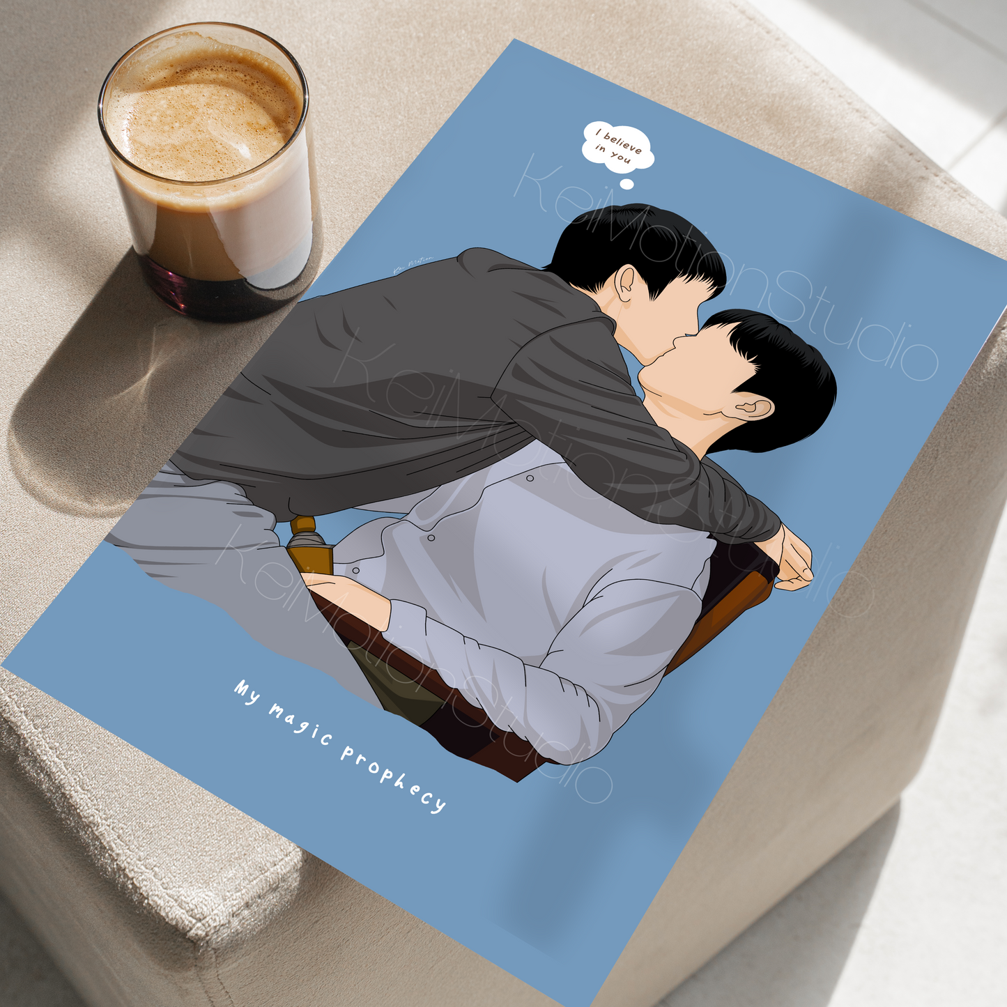 My Magic Prophecy - BL Fanart Print | JimmySea | Thai bl merch
