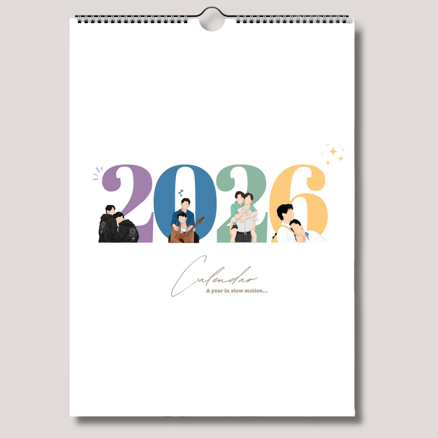 GMMTV BL 2026 Calendar | JoongDunk, JimmySea, ForceBook & More