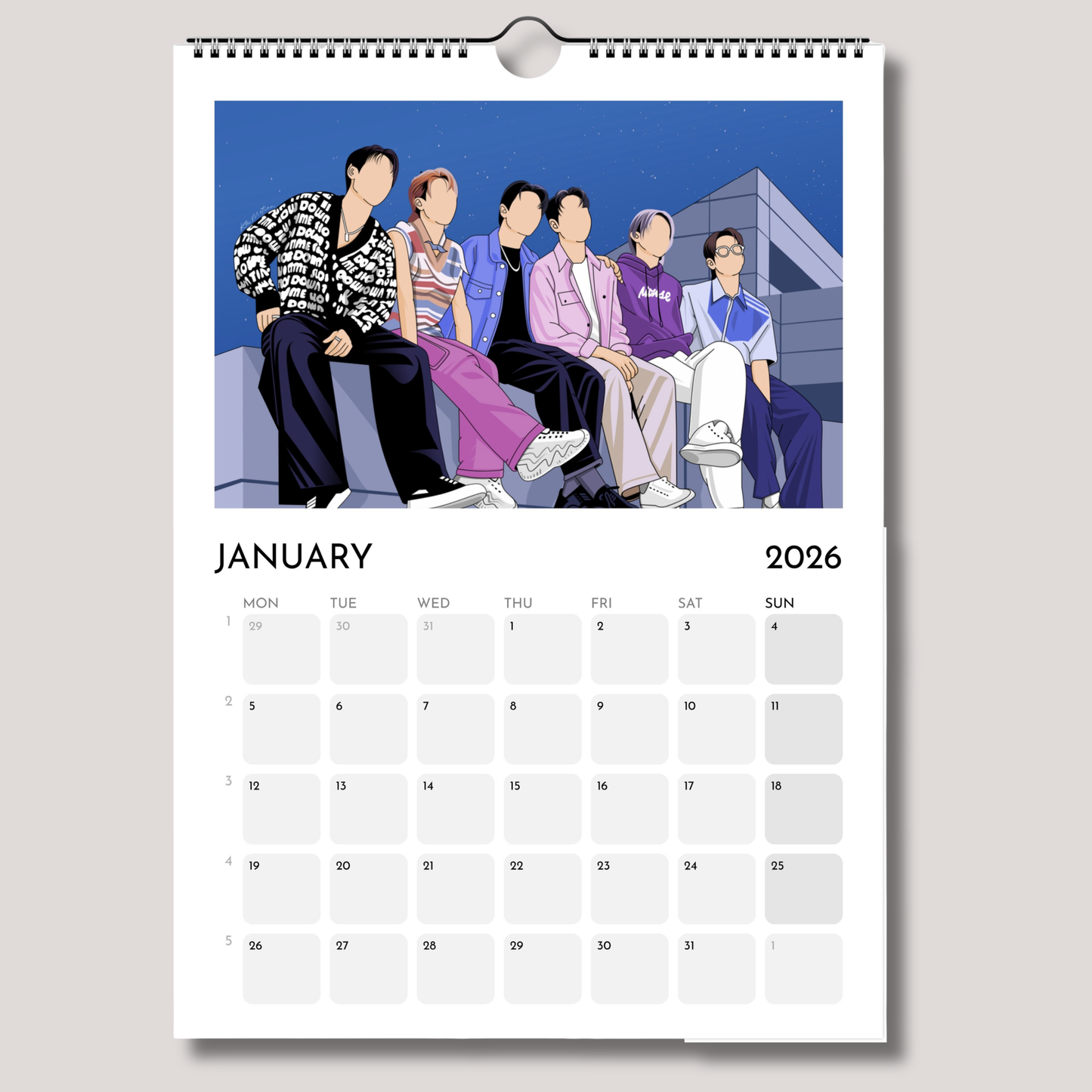GMMTV BL 2026 Calendar | JoongDunk, JimmySea, ForceBook & More