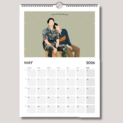 GMMTV BL 2026 Calendar | JoongDunk, JimmySea, ForceBook & More