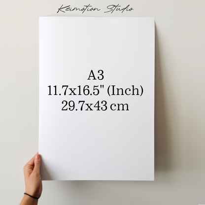 Me and Thee - BL Fanart Print | PondPhuwin x TheePeach | Thai bl merch