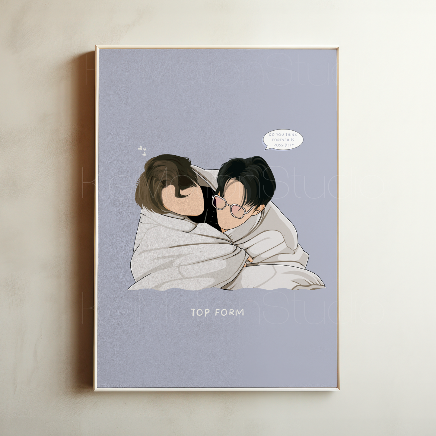 TOP FORM - BL Fanart Print | SmartBoom x Jin Akin | Thai bl merch