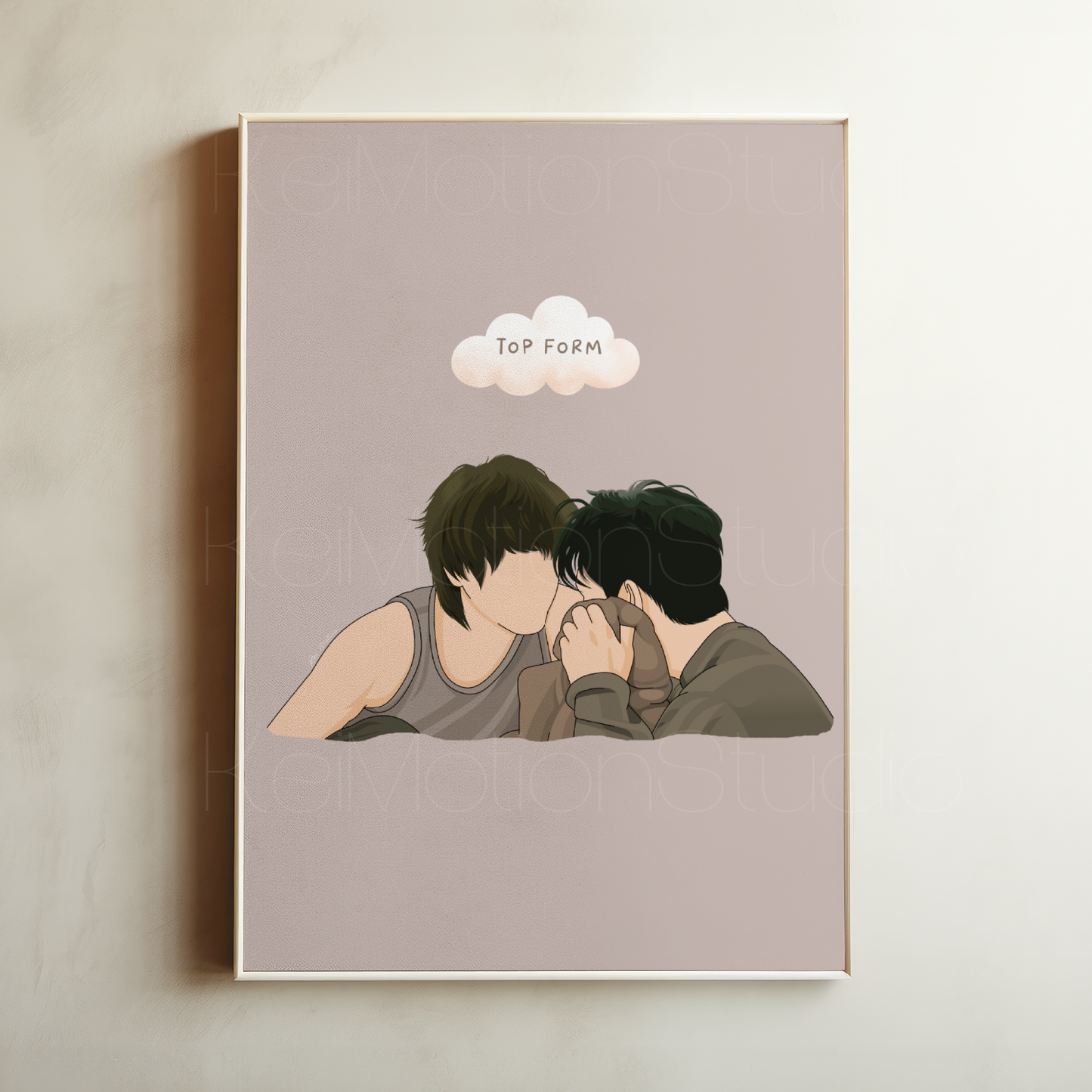 TOP FORM - BL Fanart Print | SmartBoom x Jin Akin | Thai bl merch
