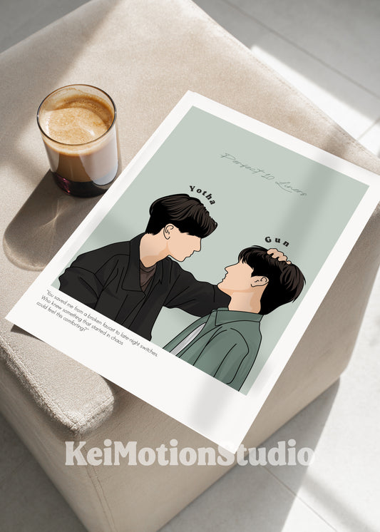 BL Fanart Poster – 'Perfect 10 Liners' A4 Print