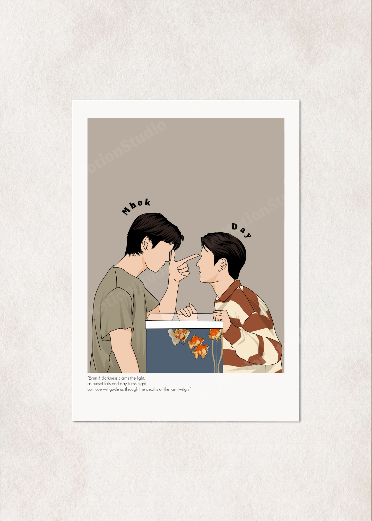 BL Fanart Poster – 'Last Twilight' A4 Print