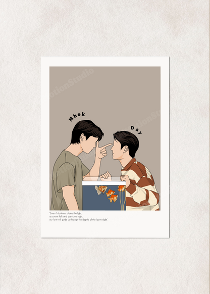 BL Fanart Poster – 'Last Twilight' A4 Print