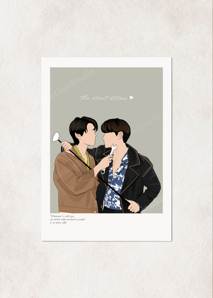 BL Fanart Poster – 'The Heart Killers' A4 Print