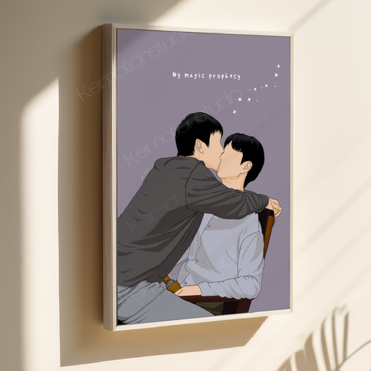 My Magic Prophecy - BL Fanart Print | JimmySea | Thai bl merch