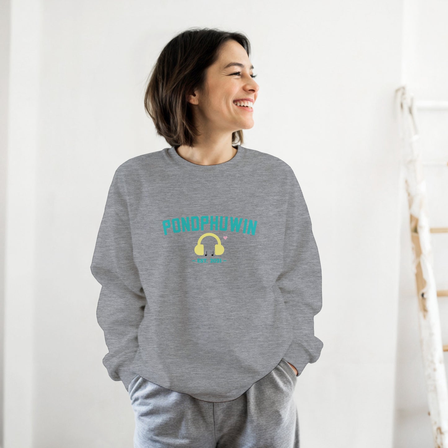 PondPhuwin Inspired Sweatshirt, Thai BL Couple | Unisex Cozy Crewneck