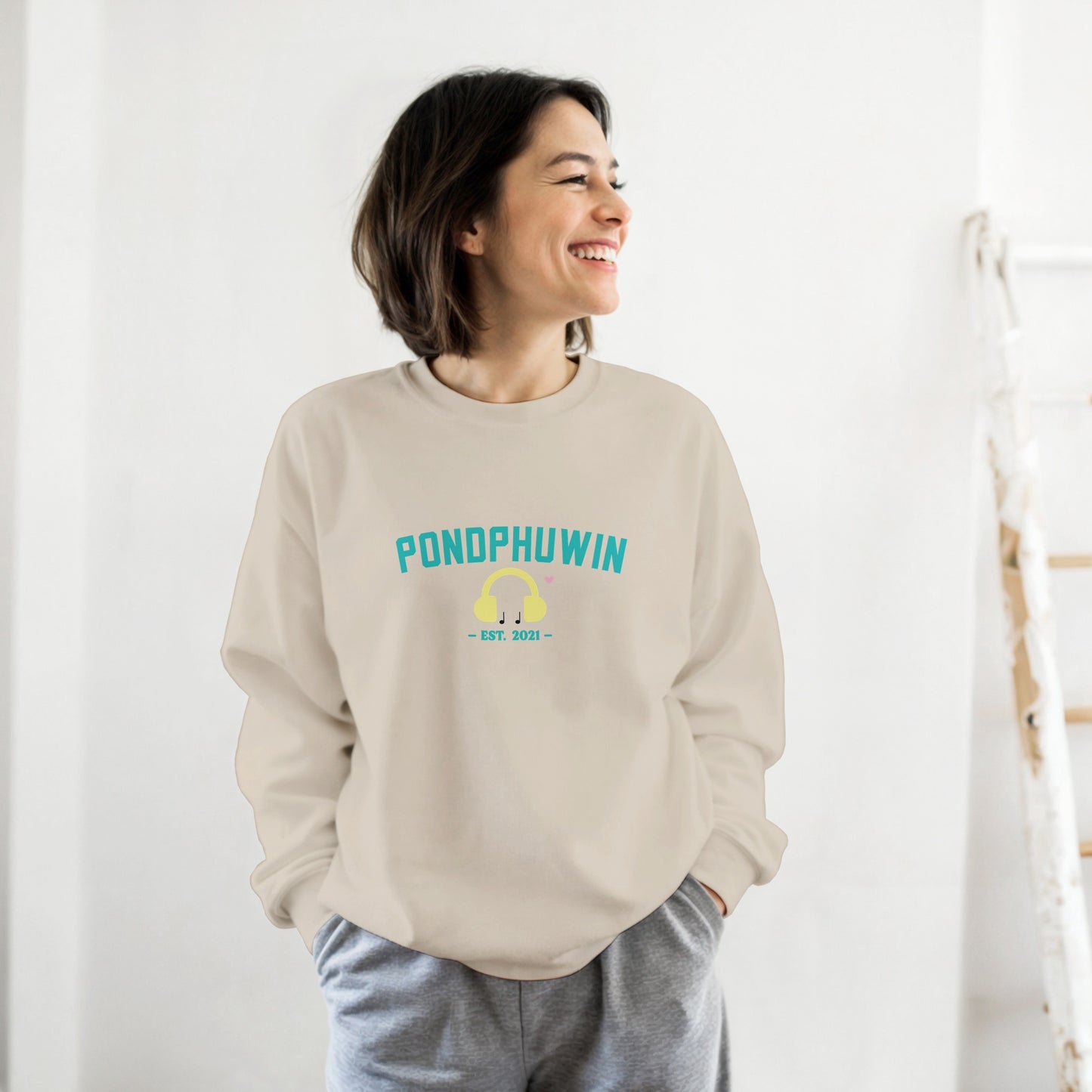PondPhuwin Inspired Sweatshirt, Thai BL Couple | Unisex Cozy Crewneck